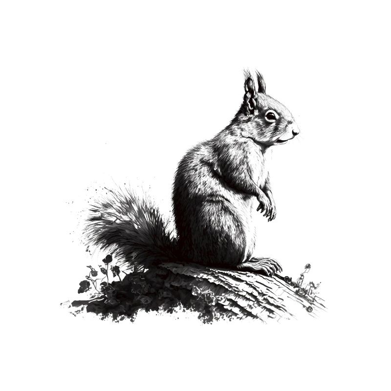 Squirrel art