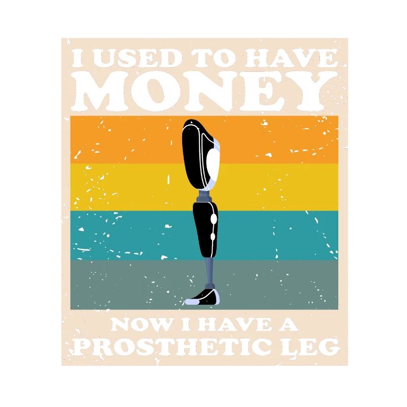 Artificial leg design for leg prostheses