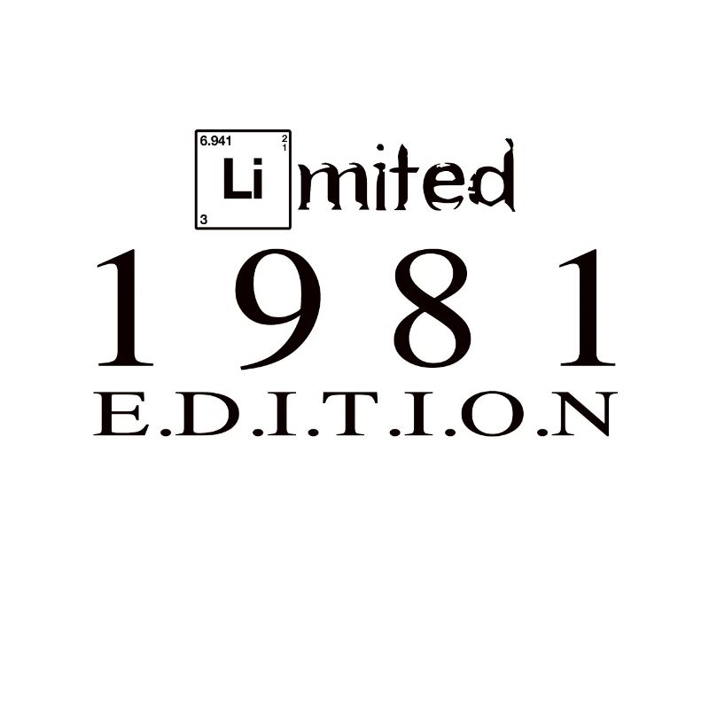 Édition limitée 1981