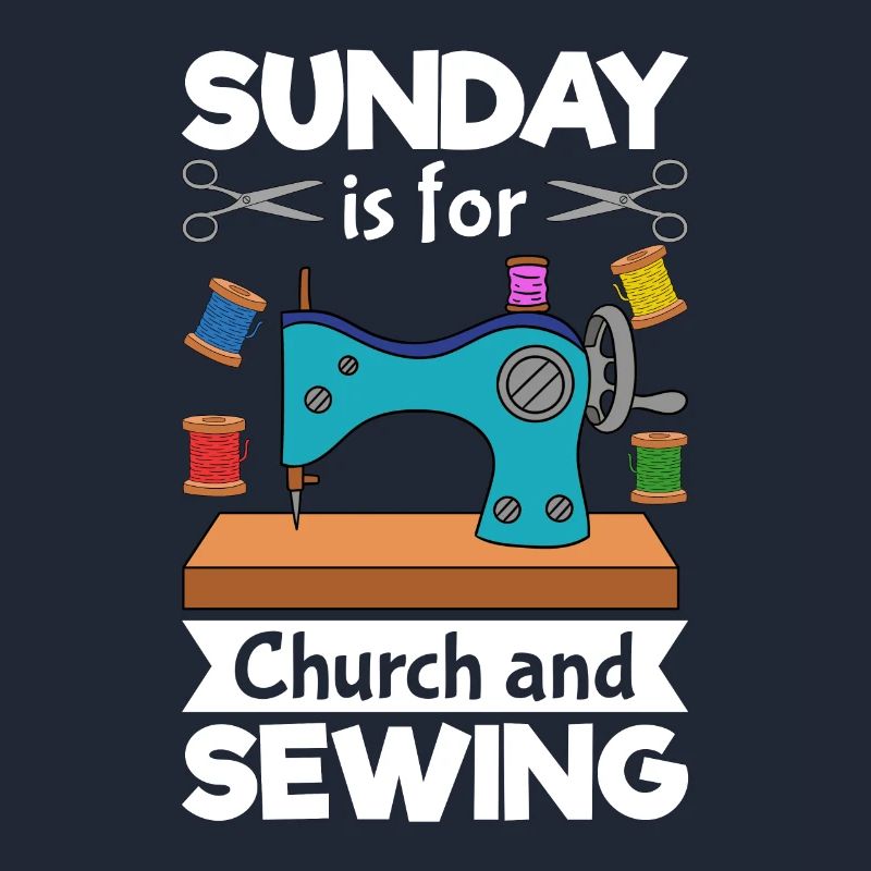 Le dimanche, c’est pour l’église et la couture