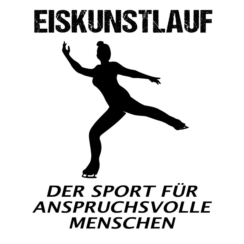 Eiskunstläuferin Eiskunstlauf Spruch Geschenk