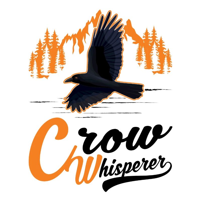 Crows Whisperer Corbeau Éleveur de corbeaux