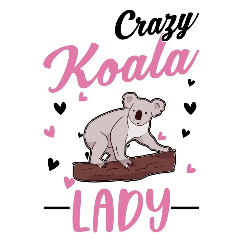 Crazy Koala Woman
