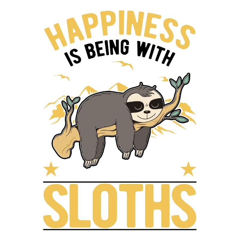 Sloth Happiness Sloth