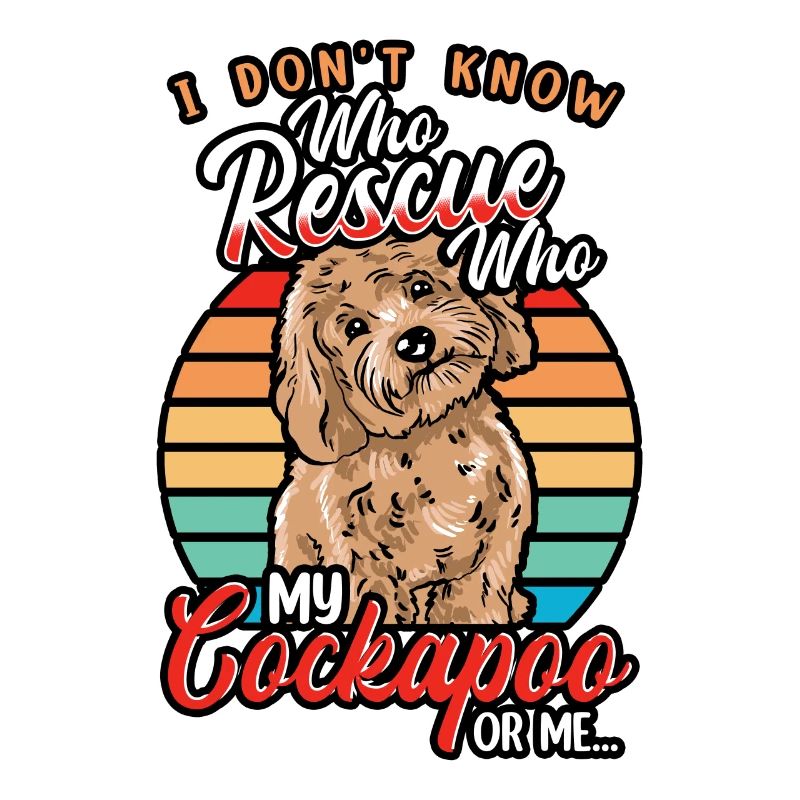 Cockapoo - I'm Not Sure Who Rescued Who