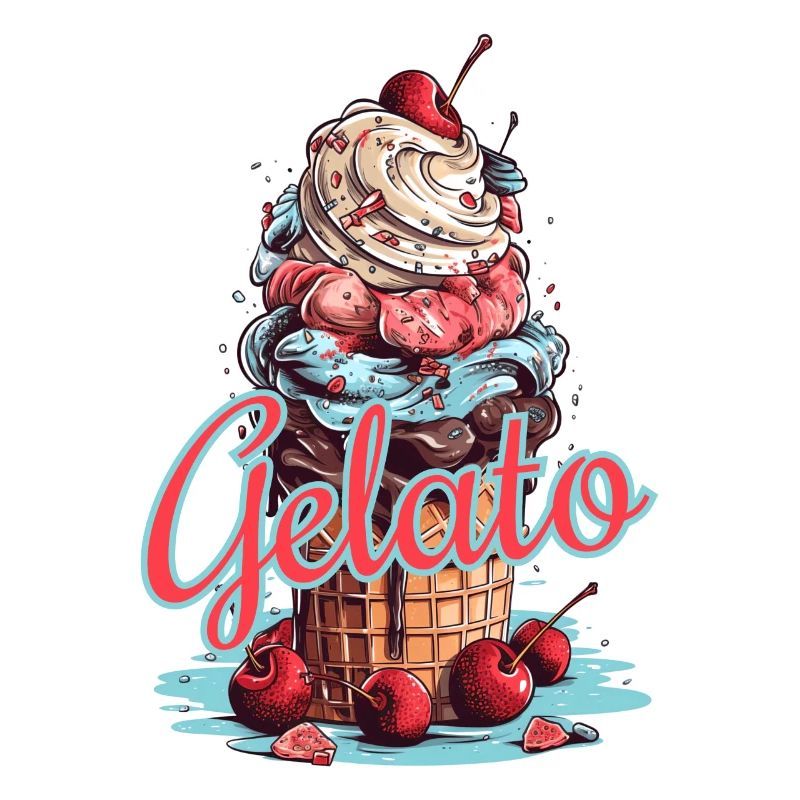 Gelato Eis Eiscreme Eisdiele