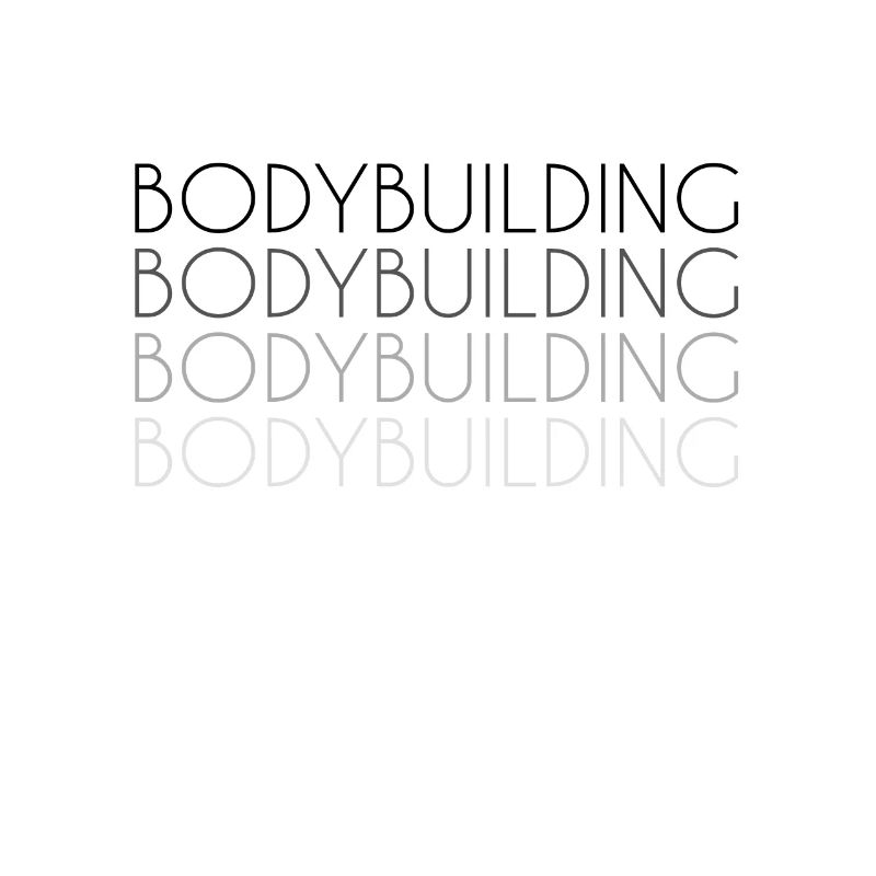 Lettrage de musculation