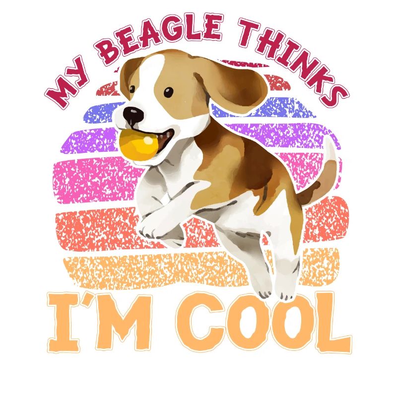 Mon Beagle pense que je suis cool