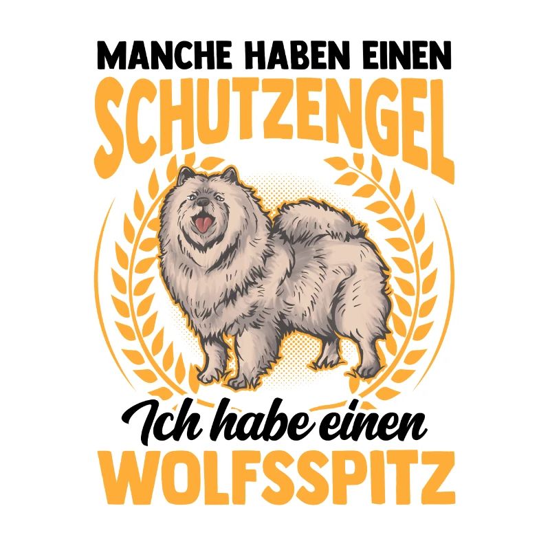 Ich habe einen Wolfsspitz Deutscher Keeshond