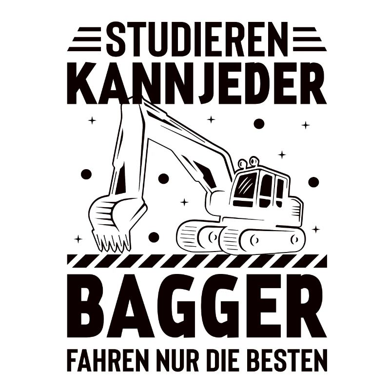 Bagger Baggerfahrer Baugeräte Baustelle