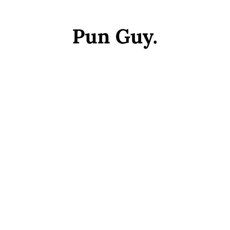 Pun Guy is Fun Guy Funny Dad Uncle Dad Joke
