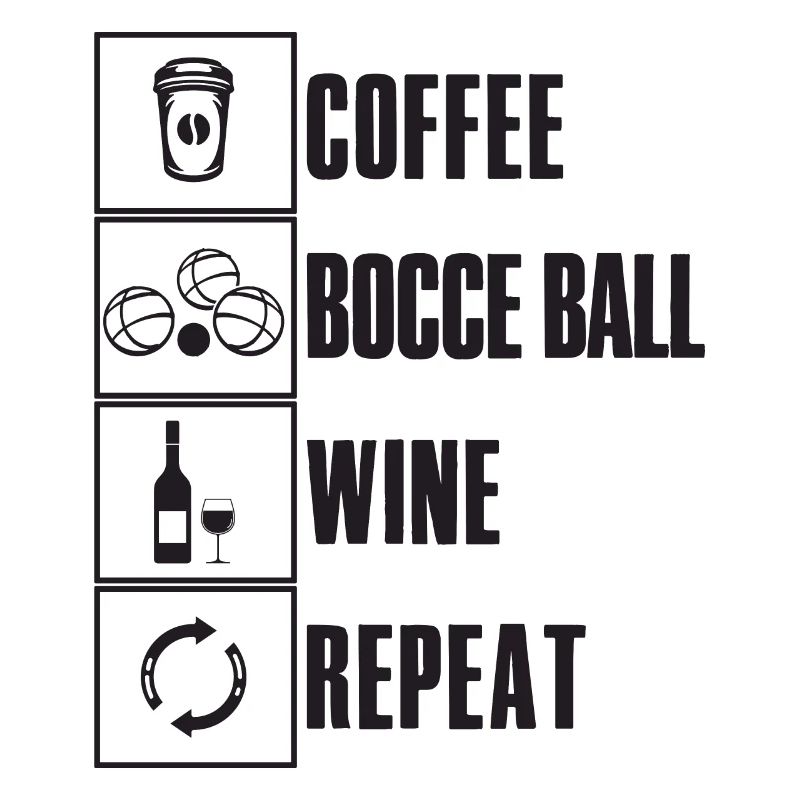 Bocce Spruch Bocce Ball mit Jack Bocci Game Bocce
