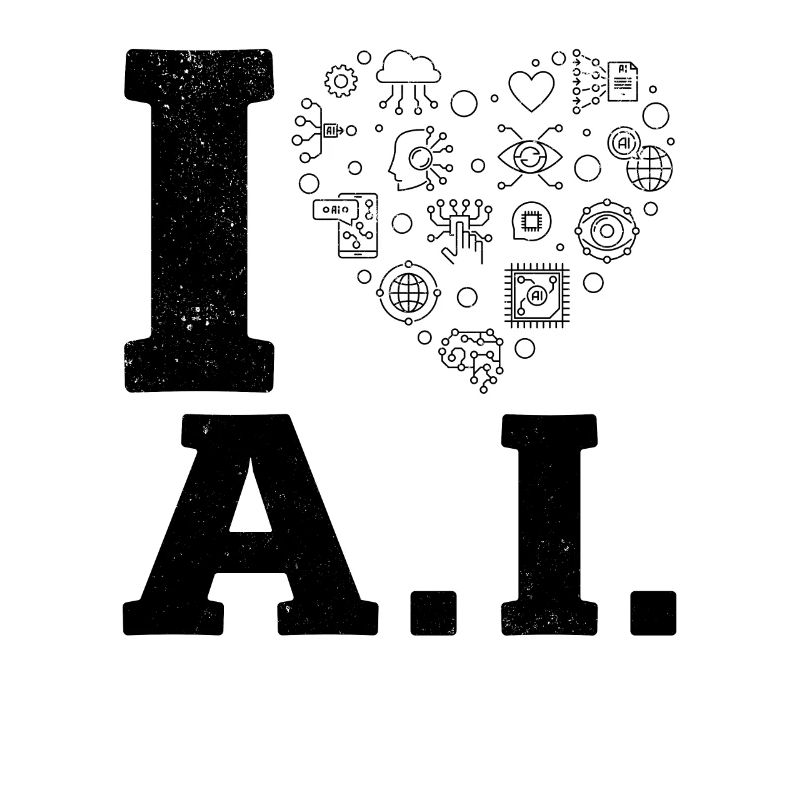 I Love Ai - Artificial Intelligence Machine Learni