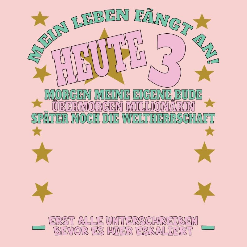 3. Geburtstag Mädchen & Junge Gästebuch