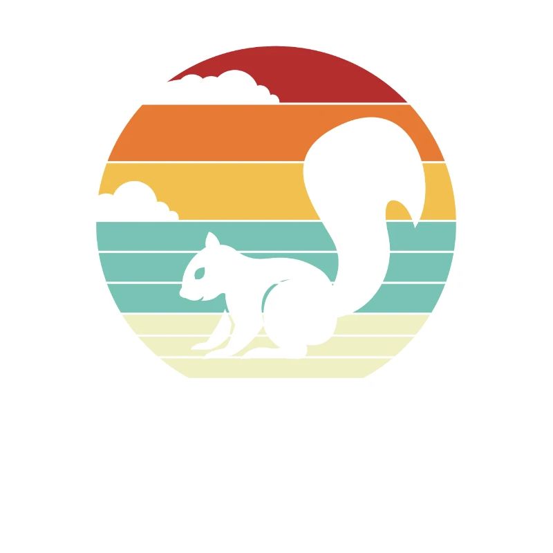 Écureuil gris rétro Fox Squirrel