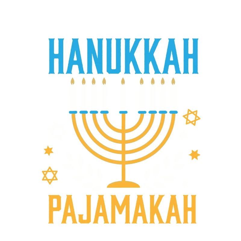 Juif c’est mon pyjama de Hanoukka assorti