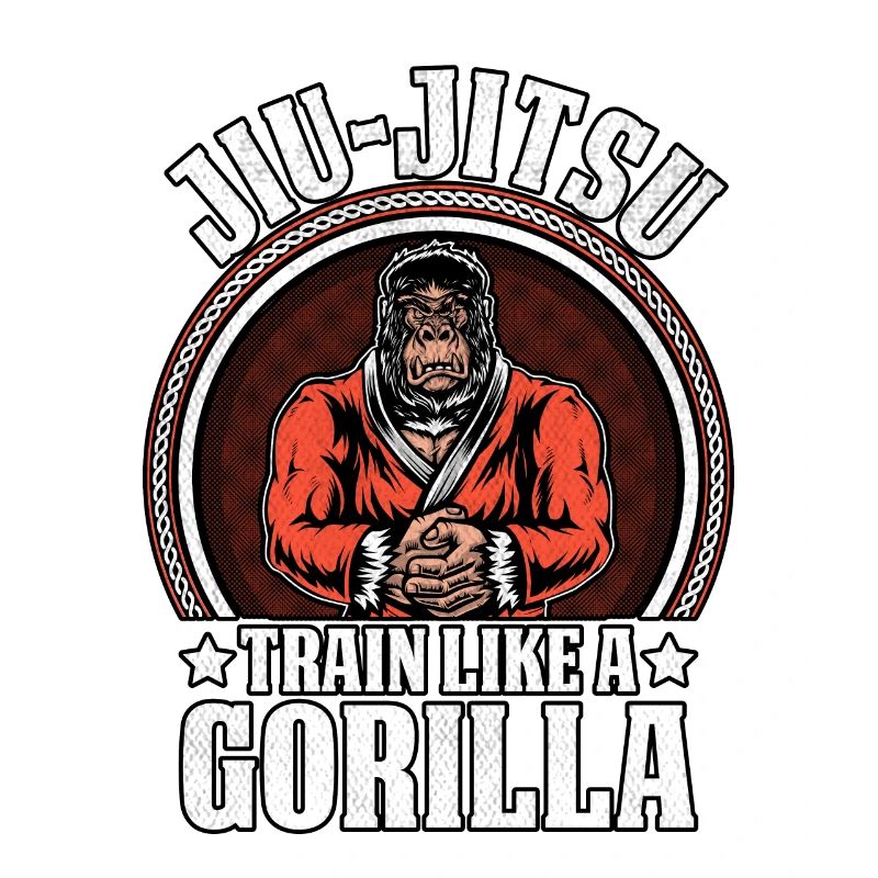 Jiu-Jitsu train like a Gorilla