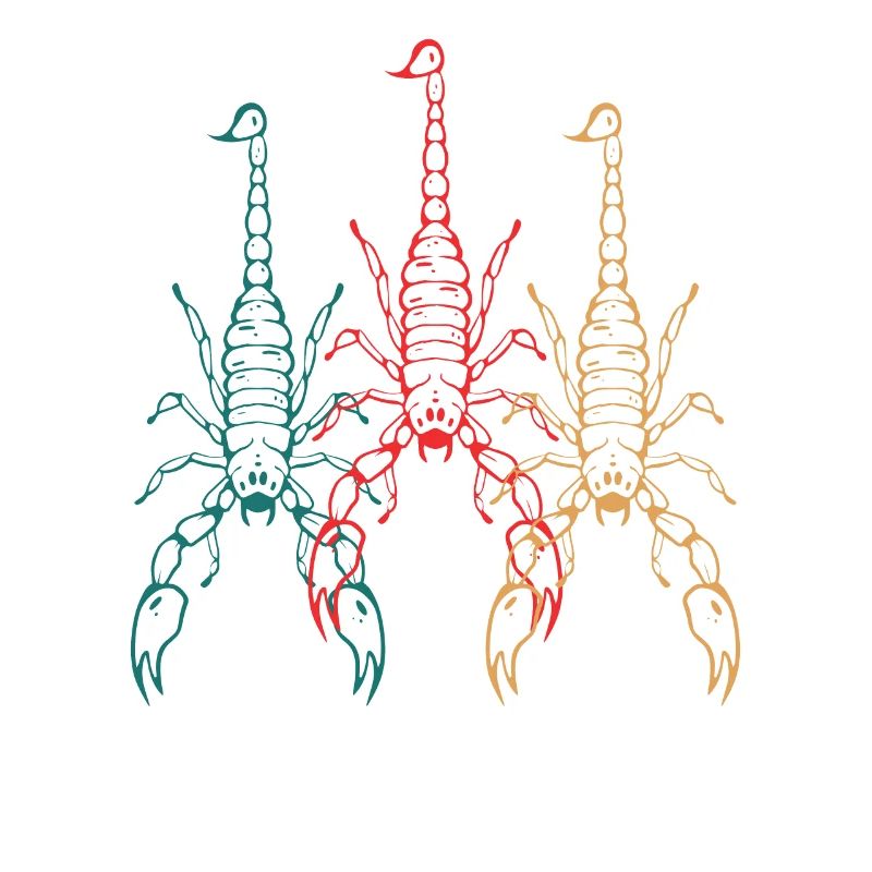 Three Scorpions Trio Exoticism Gift