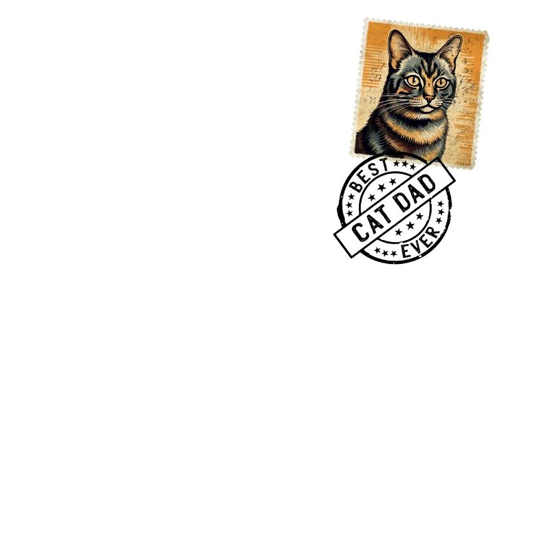 Chats, papa, chat, timbre de chat, papas de chat
