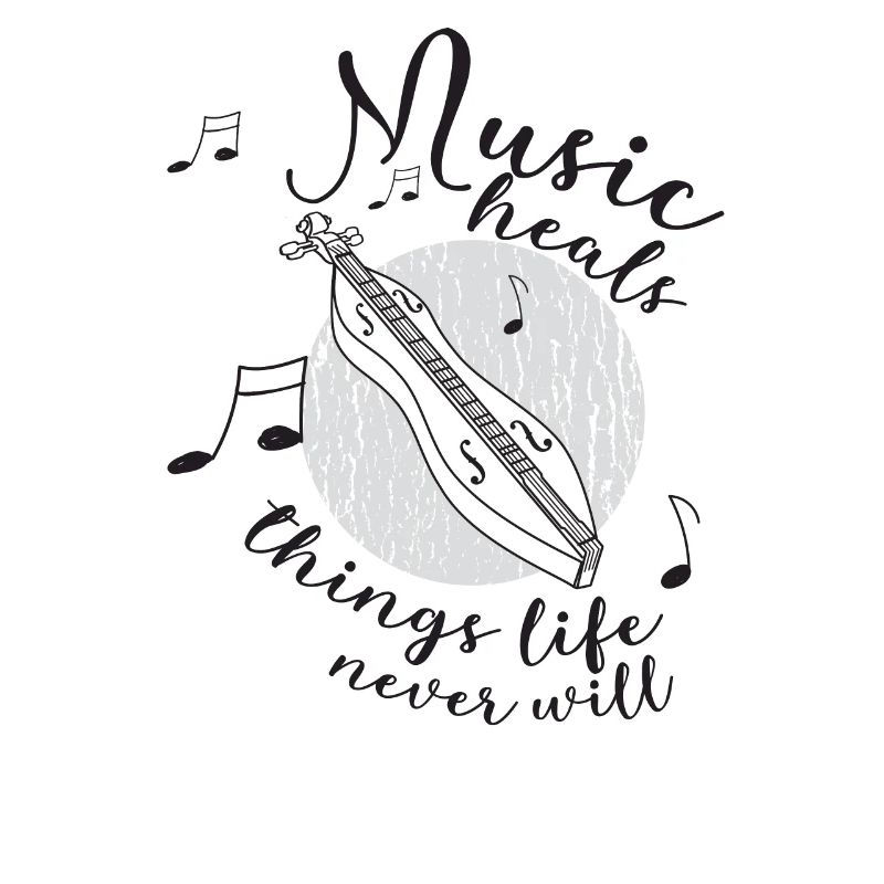 Dulcimer-Musiker Zupfinstrument Hammered Dulcimer
