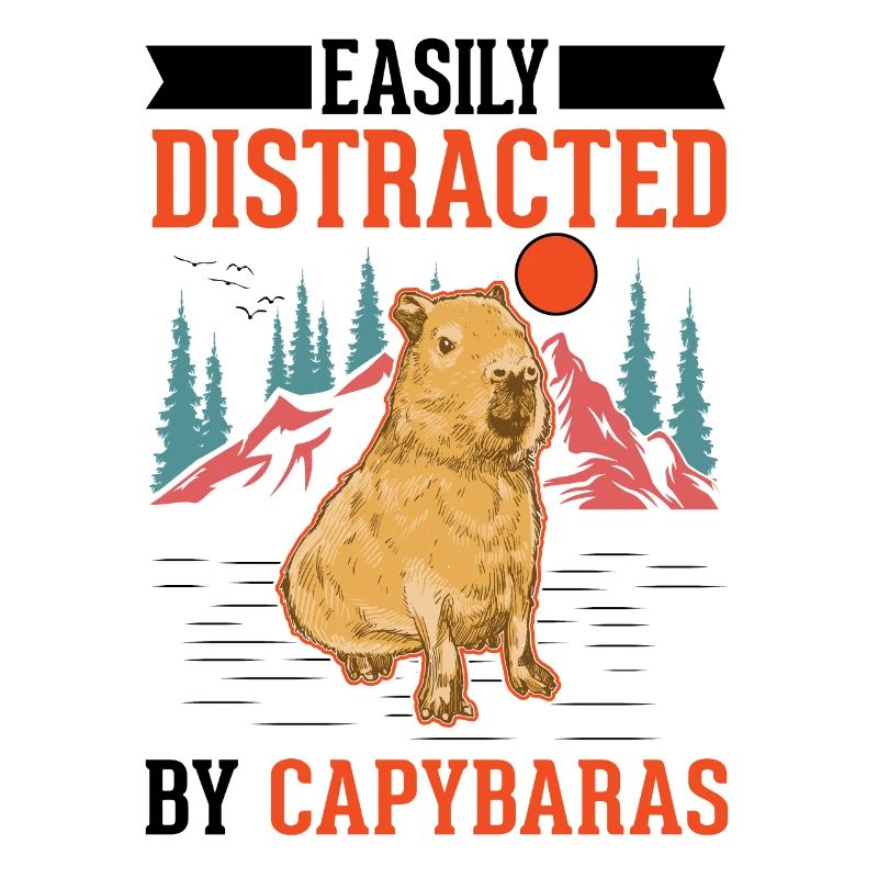 Easily distracted by Capybaras
