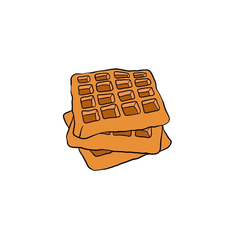 Waffle making waffle maker