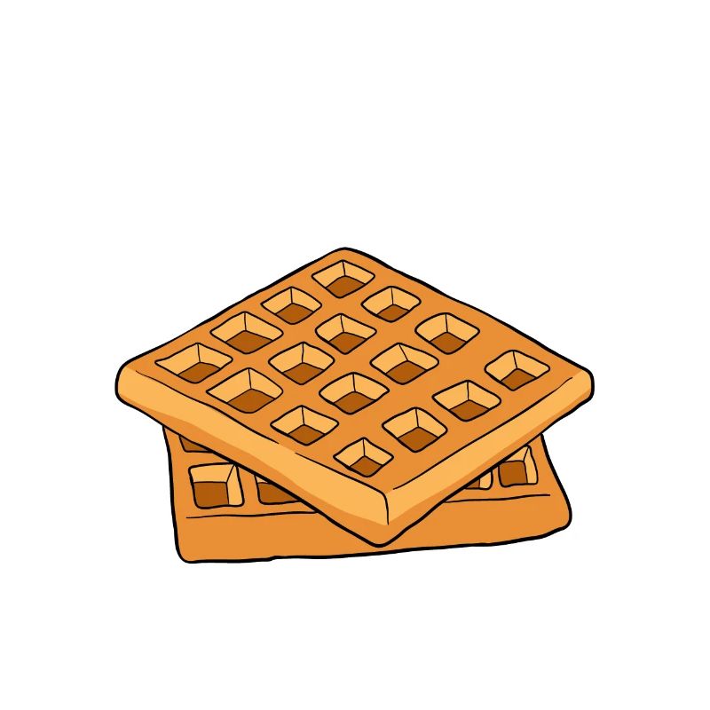 Waffle making waffle maker