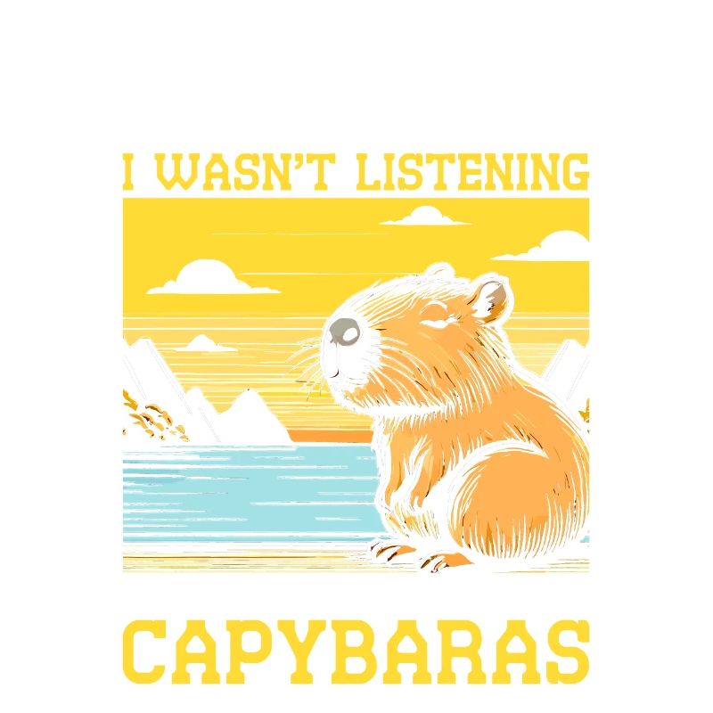 Thinking about Capybaras