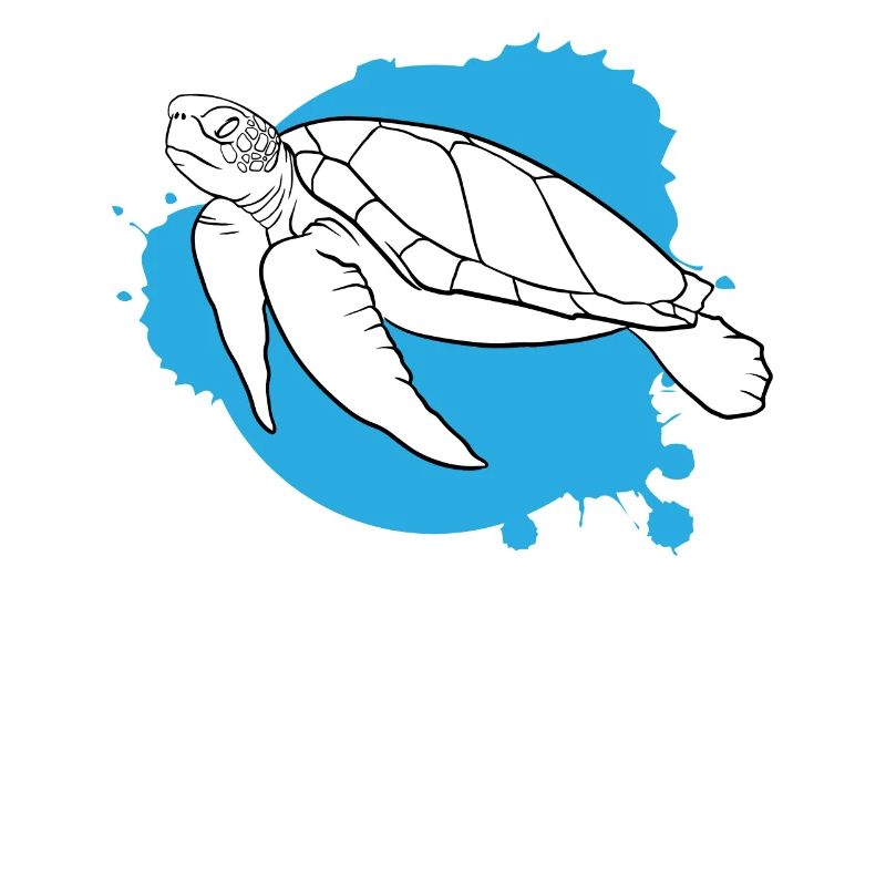Ocean Wave Turtle Freedom Gift