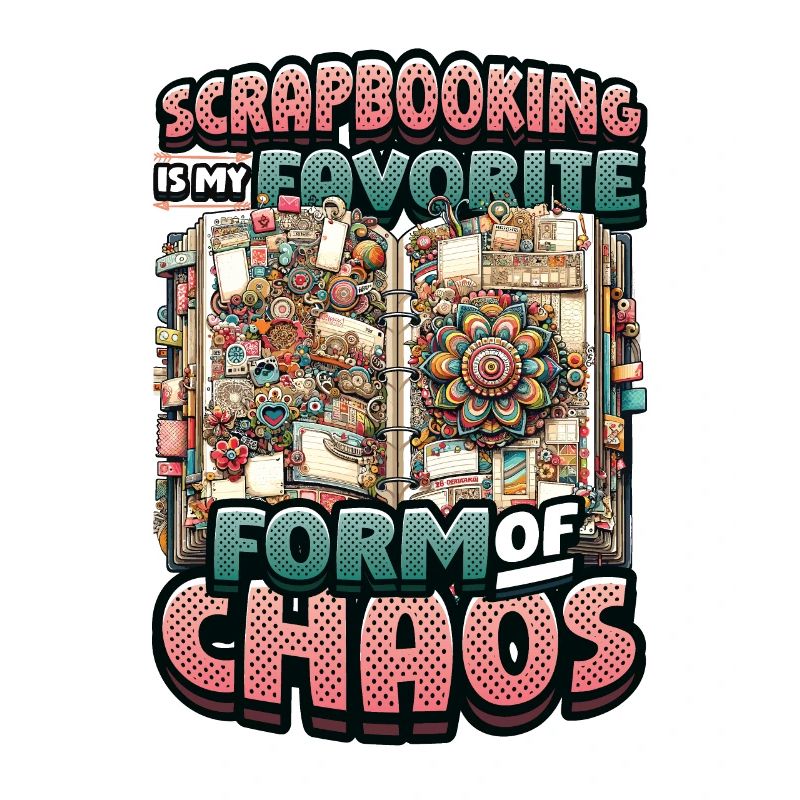 Mädchen Scrapbooking Enthusiast Scrapbook