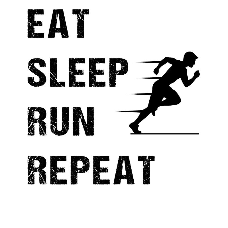 Devise de style de vie de la course à pied