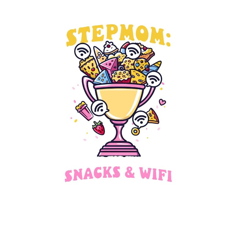 Muttertag Stiefmutter erhält unbegrenzte Snacks WLAN