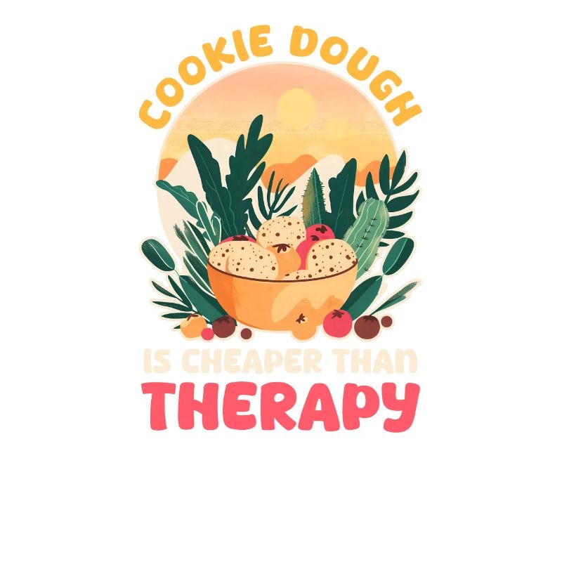 Cookie Lover Cookie Dough Is Cheaper Than Therapy