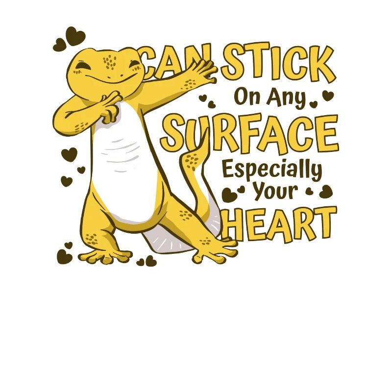 Can Stick On Any Surface Lizard Gekkota Leopard