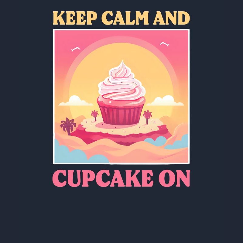 Cupcake Lover Keep Calm and Cupcake On