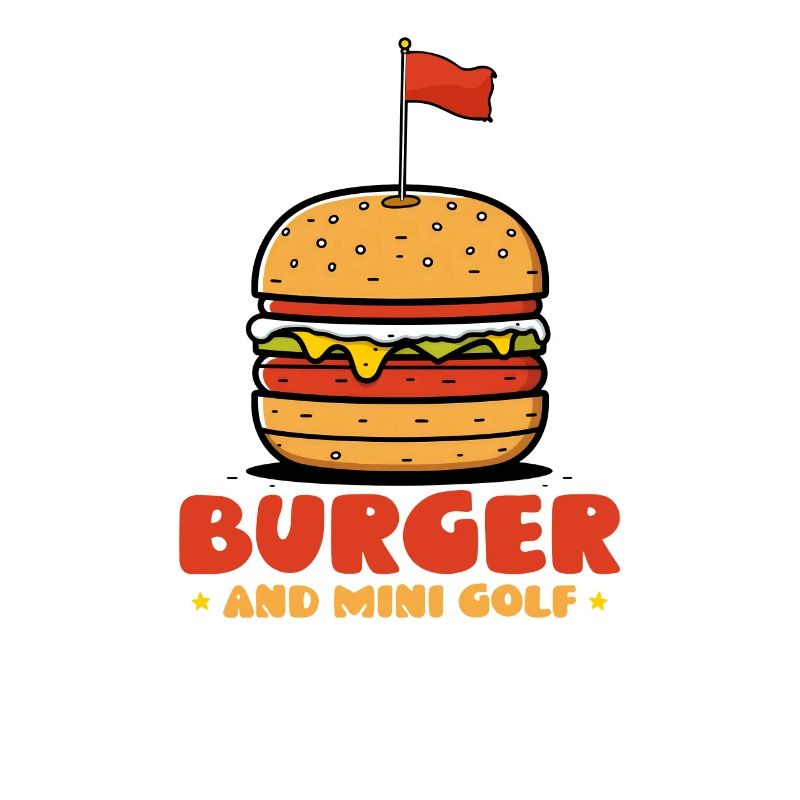 Burger und Minigolf