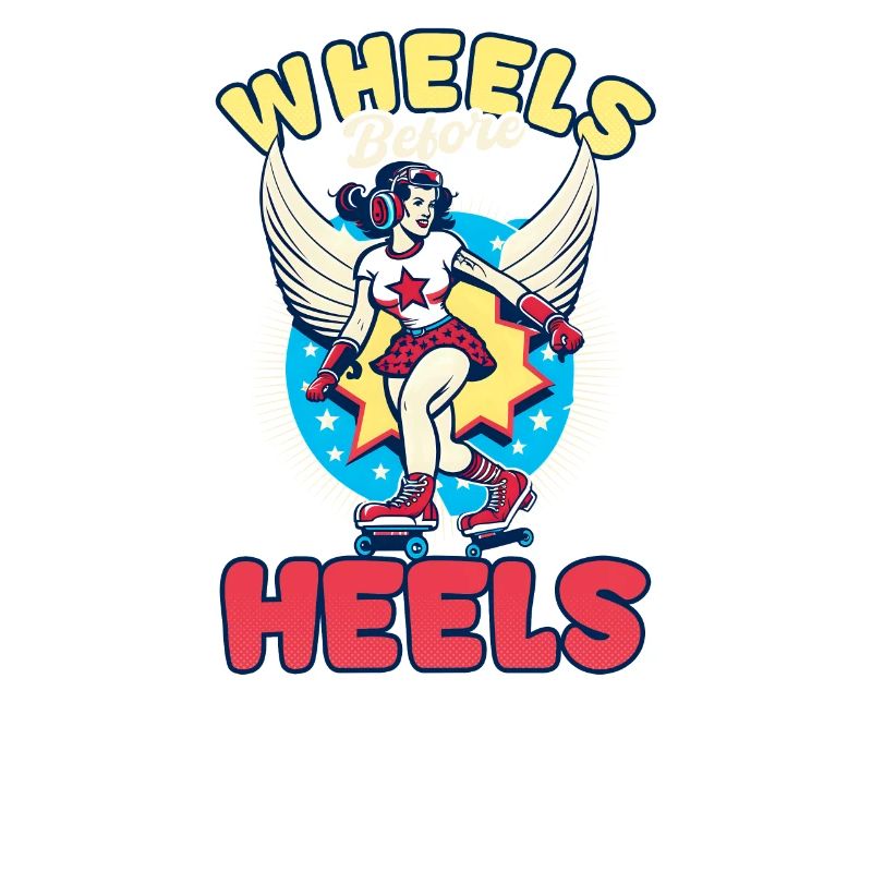 Roller Derby Wheels Before Heels