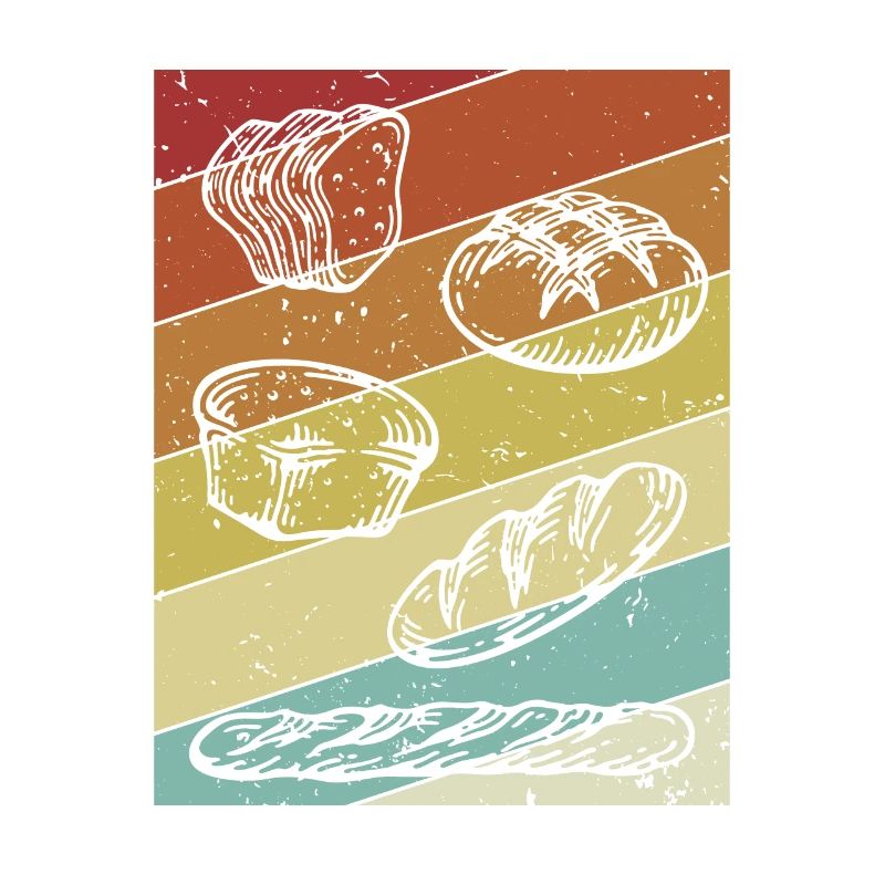 Retro Bread Dough Bread Maker Bread Queen Lover