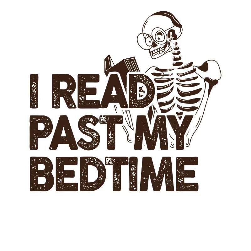 Je lis skeleton après le coucher