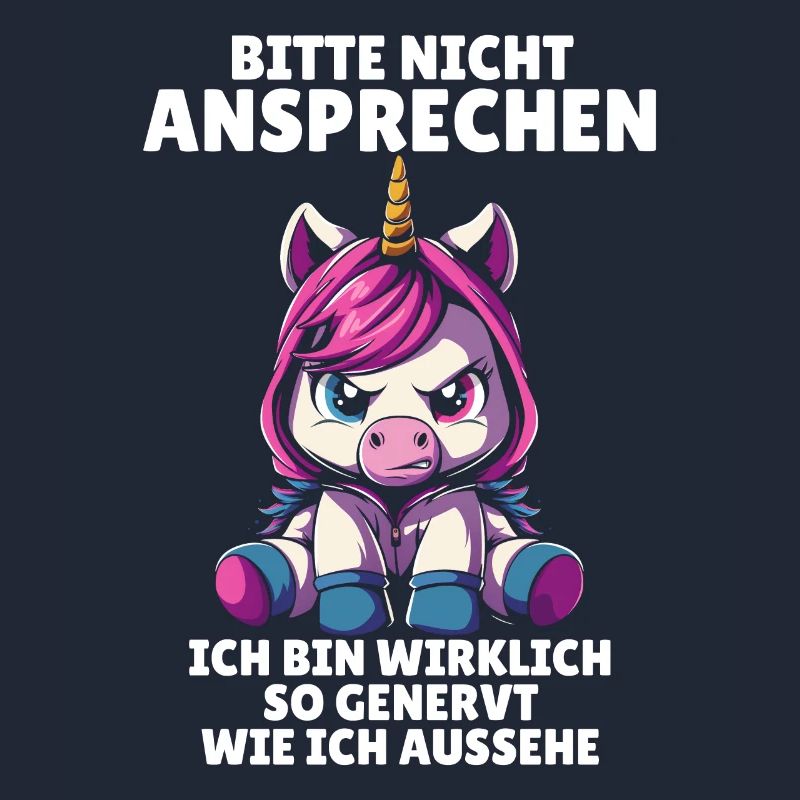 Bitte nicht ansprechen ich bin wirklich so genervt