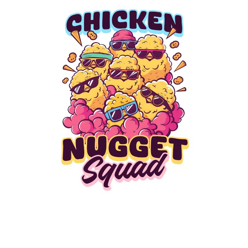 Pépite de poulet Escouade de pépites de poulet