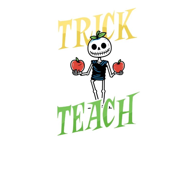 Kindergärtnerin Trick Oder Teach Skeleton