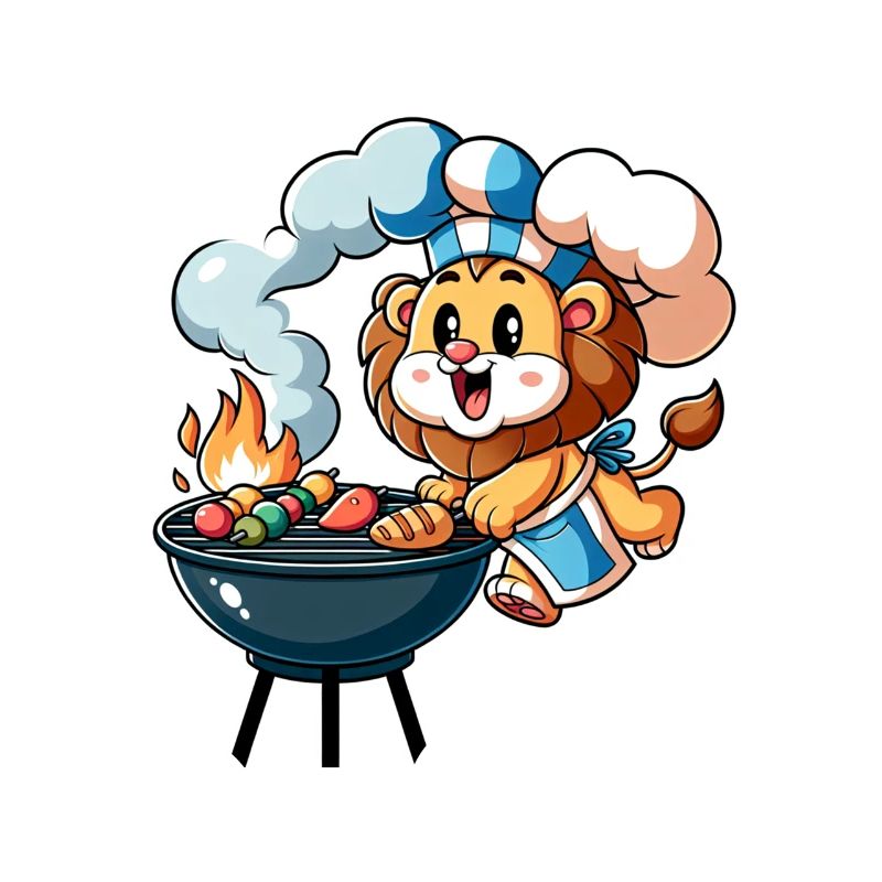 Mignon BBQ Lion