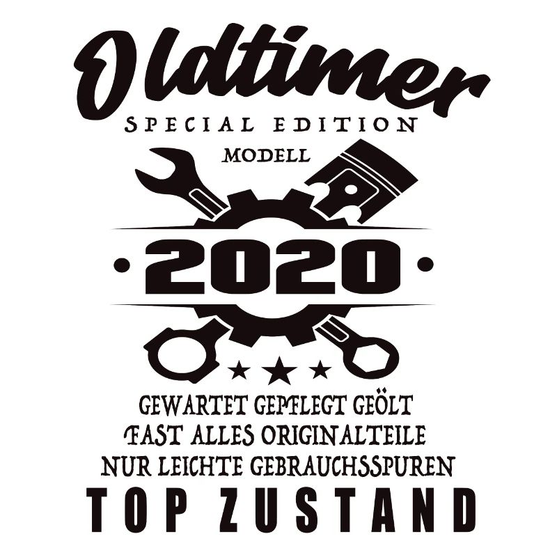 Oldtimer Special Edition Modell 2020 Geburtstag