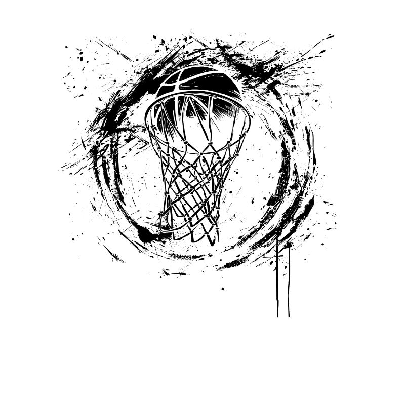 Graffiti de panier de basket