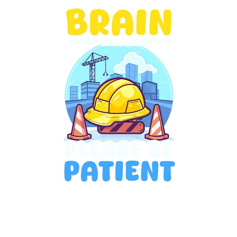 Depression Awareness Brain Under Construction