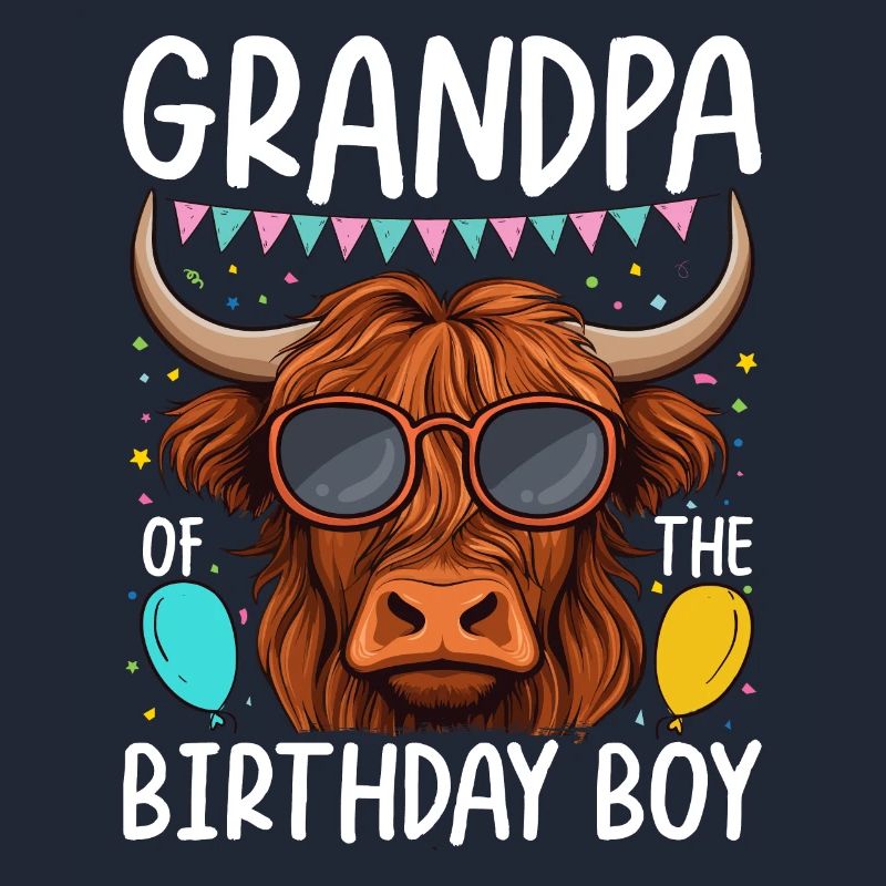Papi du garçon d’anniversaire