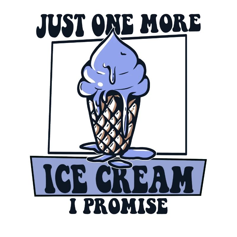 Nur noch ein Eis, versprochen Gelato Maker