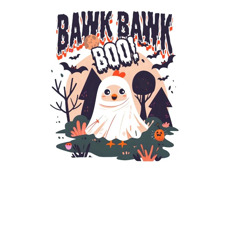 Poulet d’Halloween Bawk Bawk Boo !