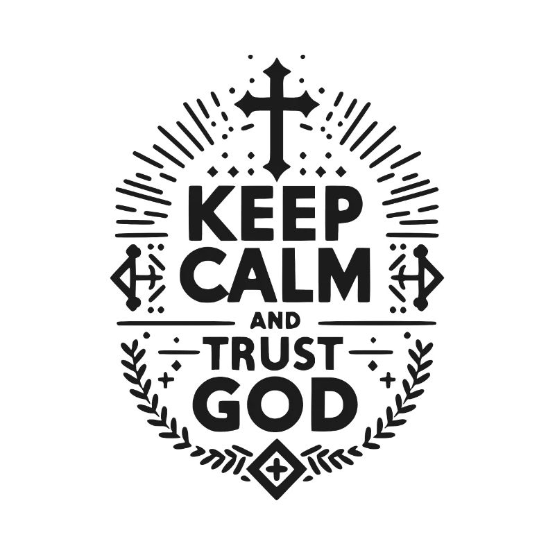Keep Calm and Trust God